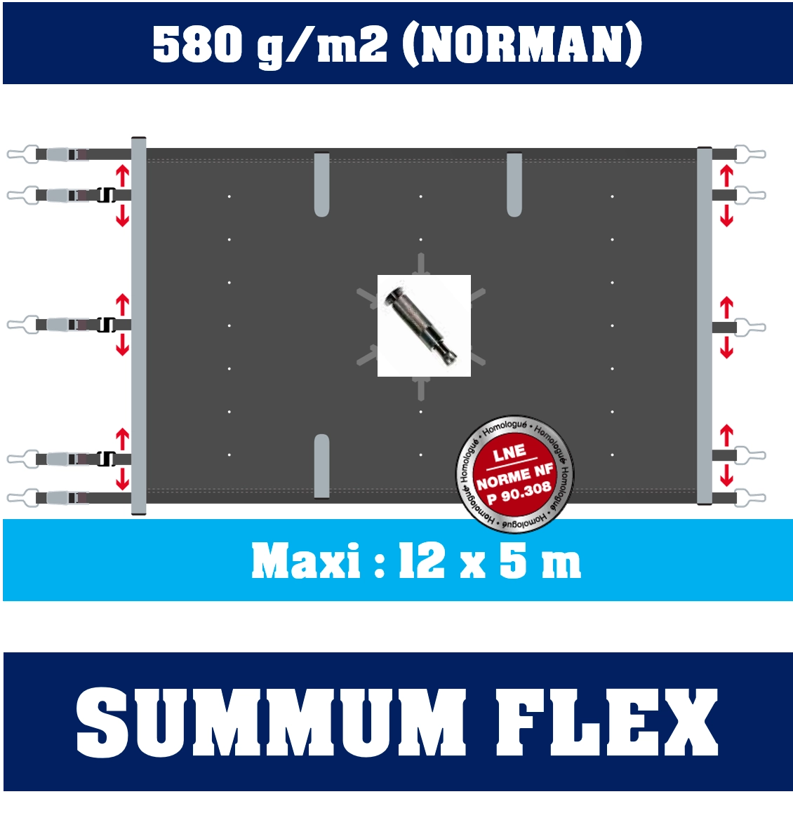 Bâche à Barres Summum 1 Bâche à Barres Summum