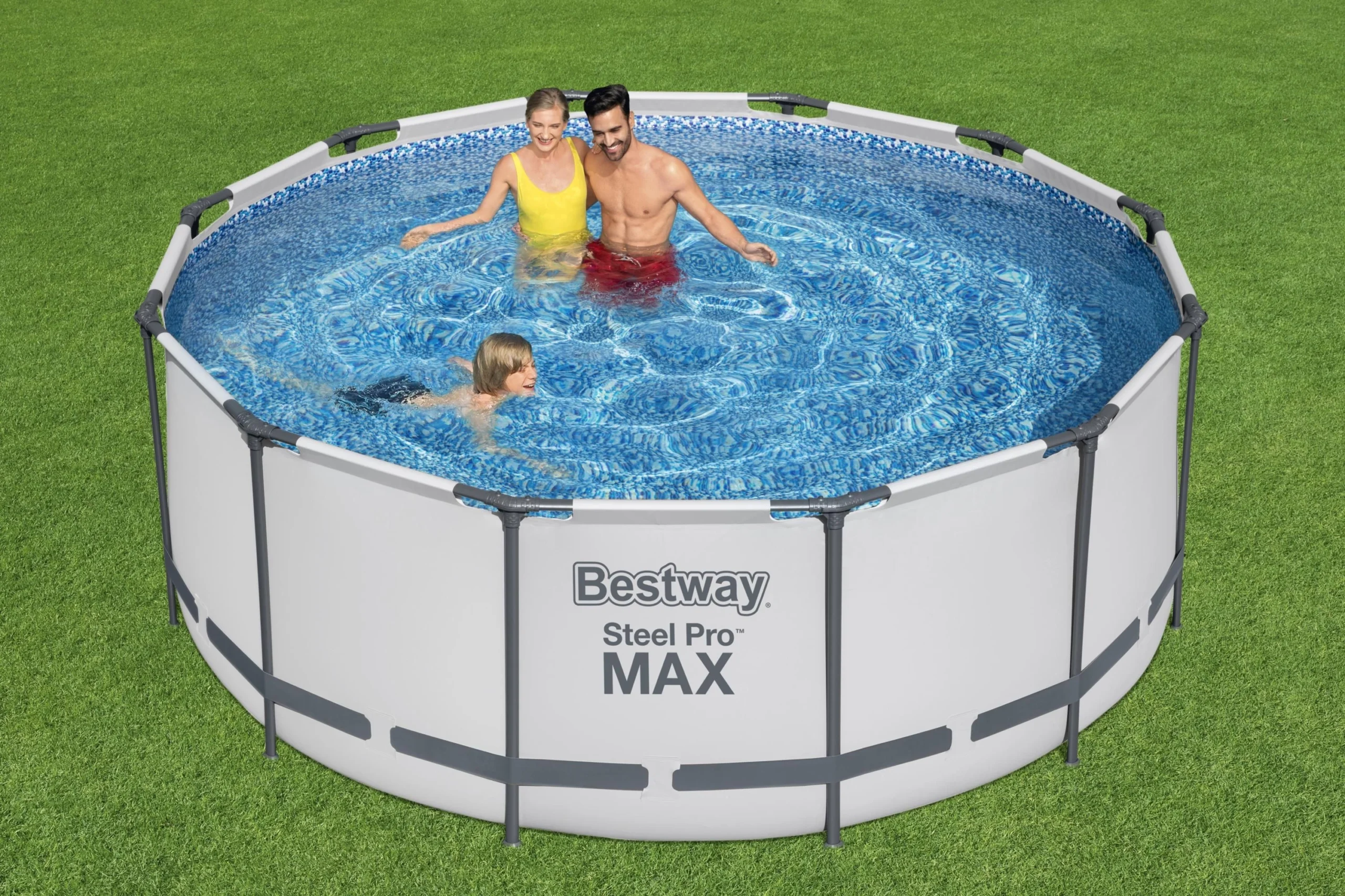Piscine Hors-sol Steel Pro Max Ø3,66 X 1,22 M Bestway 3 Piscine Hors-sol Steel Pro Max Ø3,66 X 1,22 M Bestway – Image 3