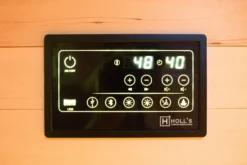 Sauna Infrarouge Pure Wave 3 Places -Espace Détente HL PUR03 11 Control pannel 5c9f